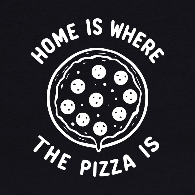 Home is Where the Pizza is by Francois Ringuette